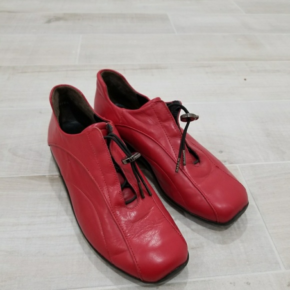 paul green red shoes